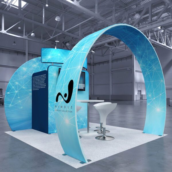 10x10 Tension Fabric Exhibit Booth (Self-Build) AENIM300 - Image 3
