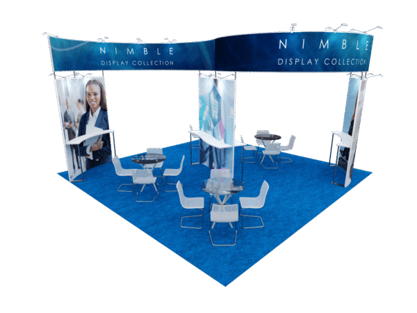 20x20 Tension Fabric Exhibit Booth (Self-Build) AENIM312 - Image 6
