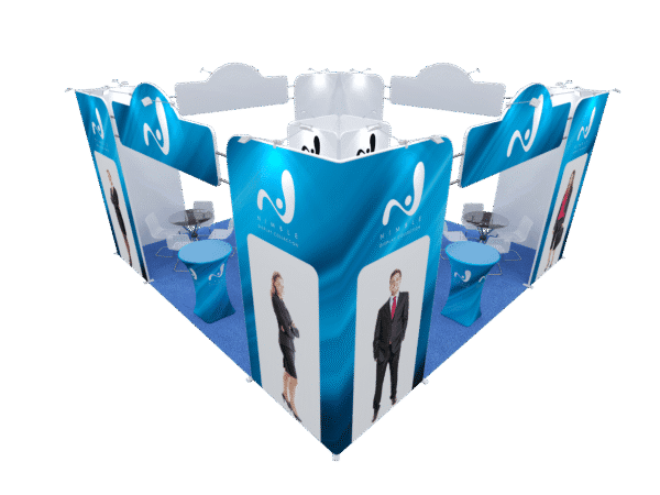 20x20 Tension Fabric Exhibit Booth (Self-Build) AENIM309 - Image 9