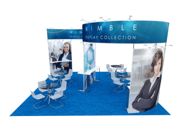 20x20 Tension Fabric Exhibit Booth (Self-Build) AENIM312 - Image 7