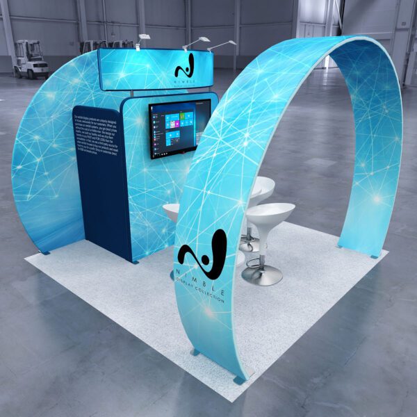 10x10 Tension Fabric Exhibit Booth (Self-Build) AENIM300 - Image 6