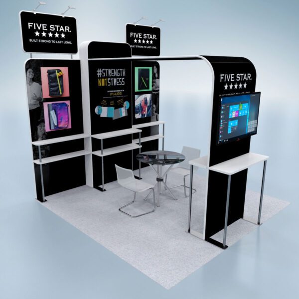 10x10 Tension Fabric Exhibit Booth (Self-Build) AENIM303 - Image 3