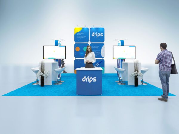 10x20 Tension Fabric Exhibit Booth (Self-Build) AENIM305 - Image 2