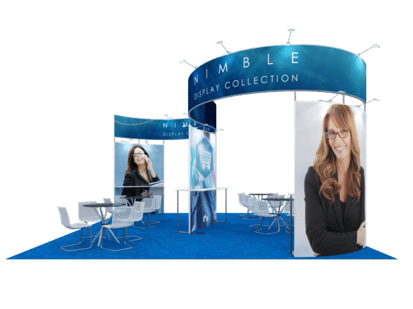 20x20 Tension Fabric Exhibit Booth (Self-Build) AENIM312 - Image 2