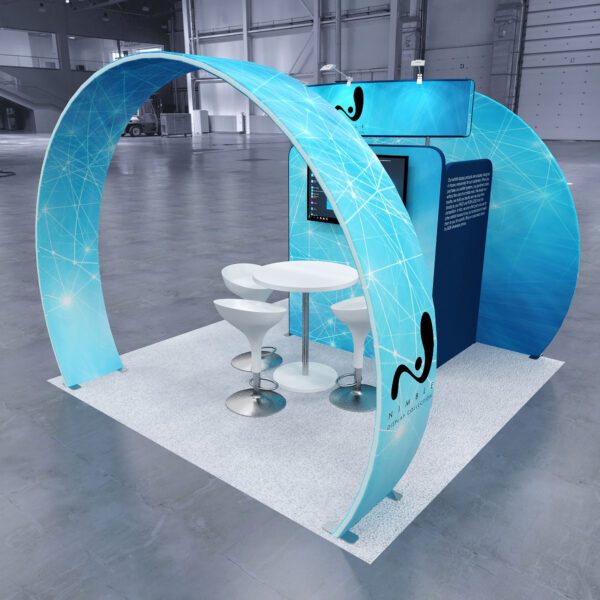10x10 Tension Fabric Exhibit Booth (Self-Build) AENIM300 - Image 4