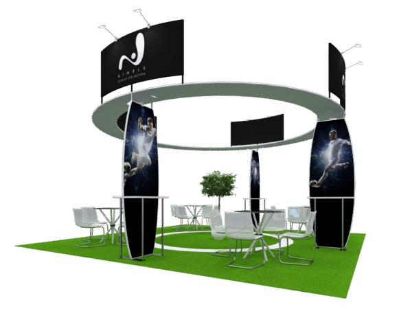 20x20 Tension Fabric Exhibit Booth (Self-Build) AENIM310 - Image 6