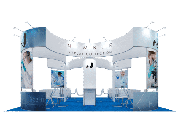 20x20 Tension Fabric Exhibit Booth (Self-Build) AENIM311 - Image 5