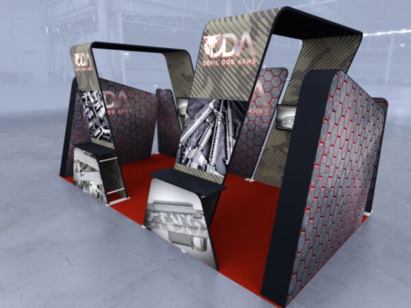 20x20 Tension Fabric Exhibit Booth (Self-Build) AENIM307 - Image 6