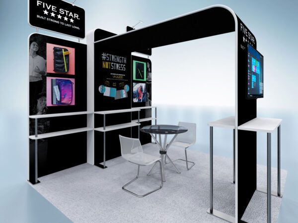 10x10 Tension Fabric Exhibit Booth (Self-Build) AENIM303 - Image 5