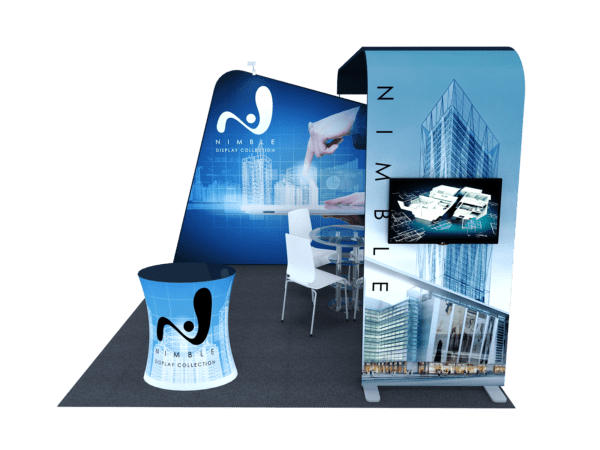 10x10 Tension Fabric Trade Show Booth (Self-Build) AENIM11 - Image 3