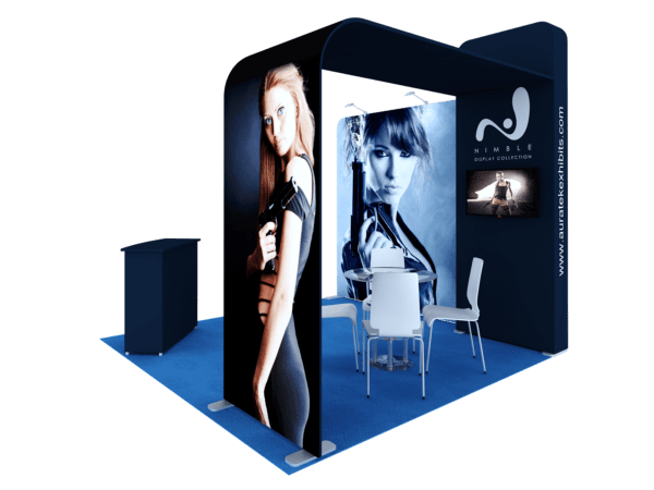 10x10 Tension Fabric Exhibit Booth (Self-Build) AENIM12 - Image 3