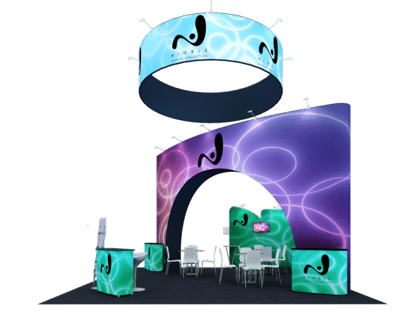 20x20 Tension Fabric Exhibit Booth (Self-Build) AENIM24 - Image 9