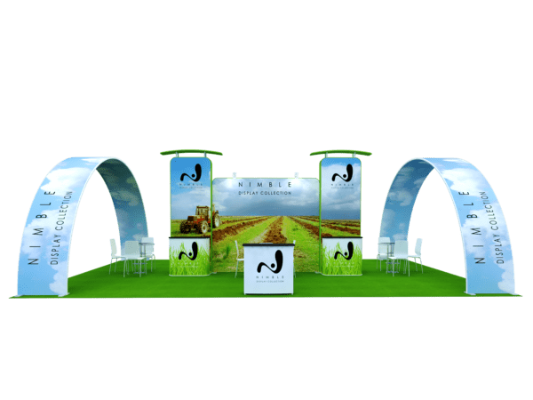 20x30 Tension Fabric Exhibit Booth (Self-Build) AENIM39