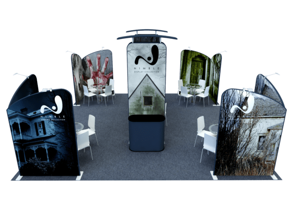 20x20 Tension Fabric Trade Show Booth (Self-Build) AENIM38