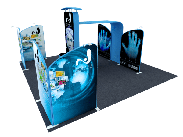20x20 Tension Fabric Trade Show Booth (Self-Build) AENIM37 - Image 6