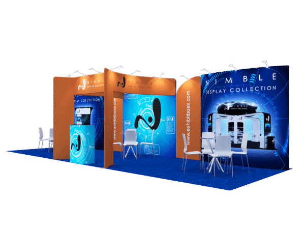 10X30 Tension Fabric Exhibit Booth (Self-Build) AENIM1031 - Image 3