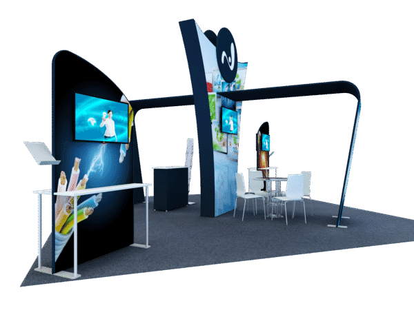 20x20 Tension Fabric Exhibit Booth (Self-Build) AENIM25 - Image 2