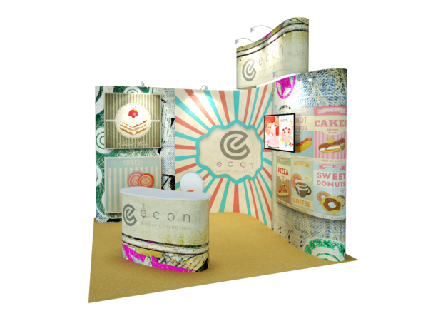 10x10 Pop-Up Exhibit Trade Show Booth (Self-Build) AEECO43 - Image 2
