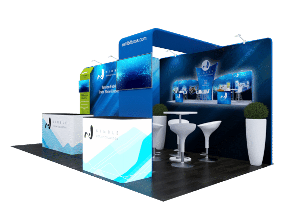 10X20 Tension Fabric Exhibit Booth (Self-Build) AENIM606 - Image 4