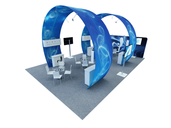 20x20 Tension Fabric Exhibit Booth (Self-Build) AENIM49 - Image 2