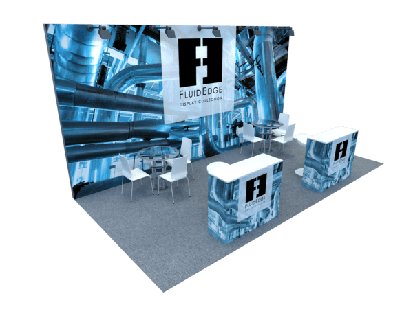 10x20 Modular Exhibit Booth AEFE53 - Image 3