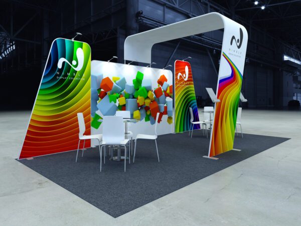 10X20 Tension Fabric Exhibit Booth (Self-Build) AENIMGSC - Image 3