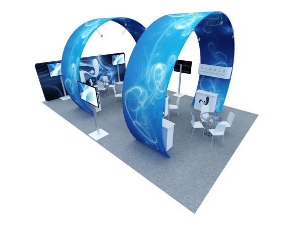 20x20 Tension Fabric Exhibit Booth (Self-Build) AENIM49 - Image 4
