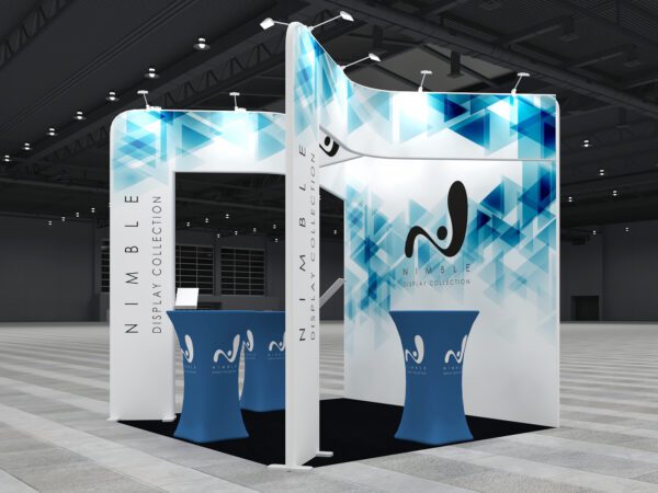 10X10 Tension Fabric Exhibit Booth (Self-Build) AENIM351 - Image 2