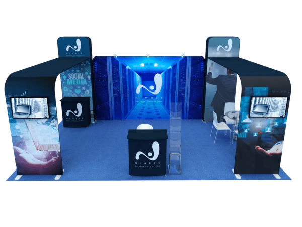 10x20 Tension Fabric Trade Show Booth (Self-Build) AENIM29 - Image 5