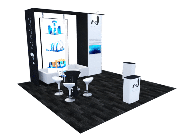20x20 Tension Fabric Exhibit Booth (Self-Build) AENIM604 - Image 5