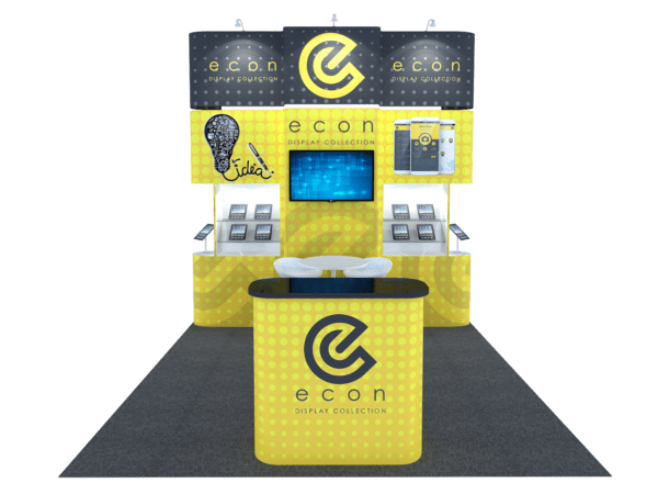 10x10 Pop-Up Exhibit Booth (Self-Build) AEECO39