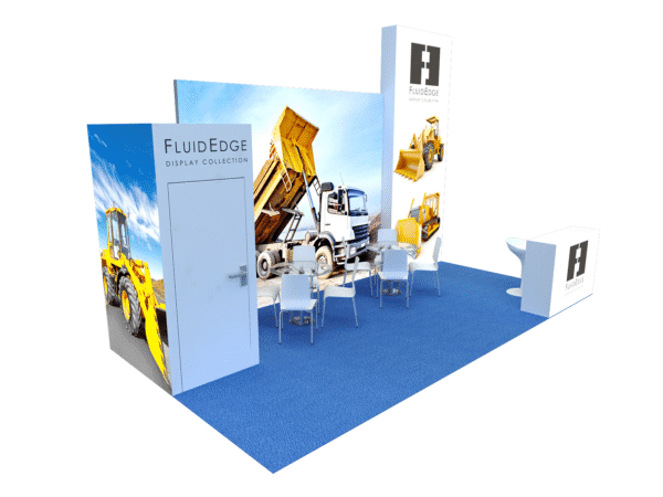 10x20 Modular Exhibit Booth AEFE55 - Image 4