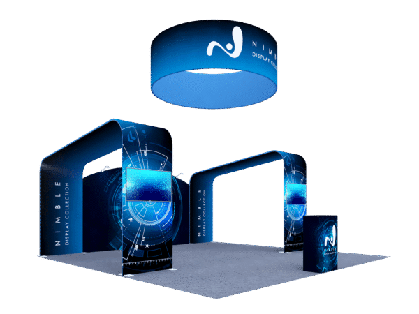 20x20 Tension Fabric Exhibit Booth (Self-Build) AENIM603 - Image 4