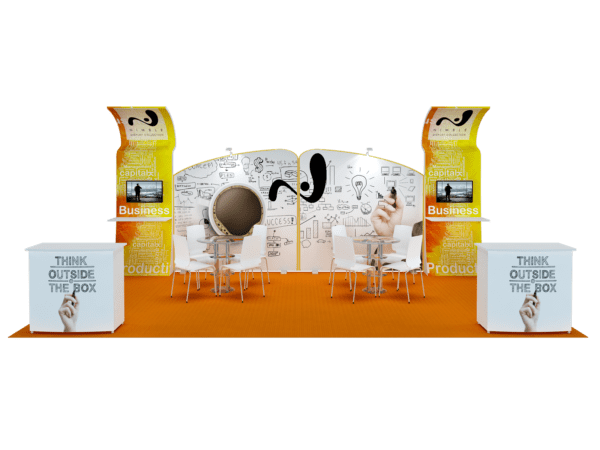 10x20 Tension Fabric Trade Show Booth (Self-Build) AENIM3