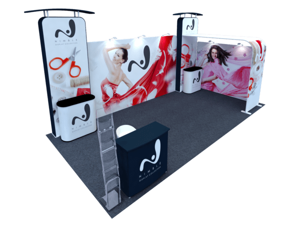 10x20 Tension Fabric Trade Show Booth (Self-Build) AENIM28 - Image 4