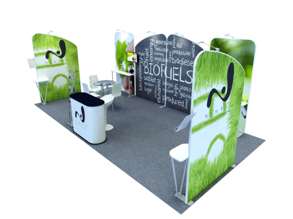 10x20 Tension Fabric Trade Show Booth (Self-Build) AENIM34 - Image 3