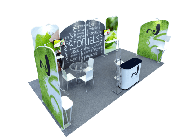 10x20 Tension Fabric Trade Show Booth (Self-Build) AENIM34 - Image 5