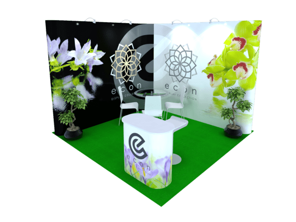 10x10 Pop-Up Exhibit Booth (Self-Build) AEECO41 - Image 5
