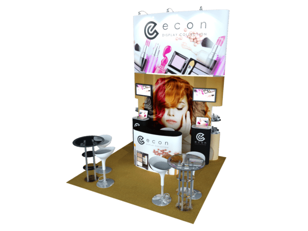 10x10 Pop-Up Exhibit Trade Show Booth (Self-Build) AEECO15 - Image 3