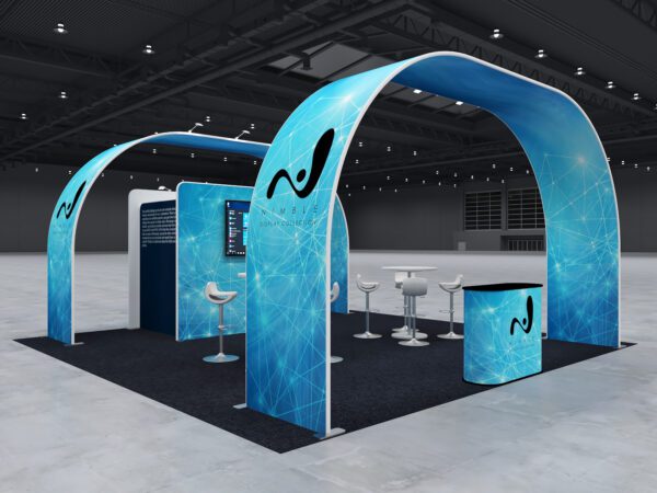 20x20 Tension Fabric Exhibit Booth (Self-Build) AENIM76