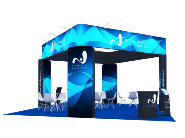 20x20 Tension Fabric Exhibit Booth (Self-Build) AENIM600 - Image 4