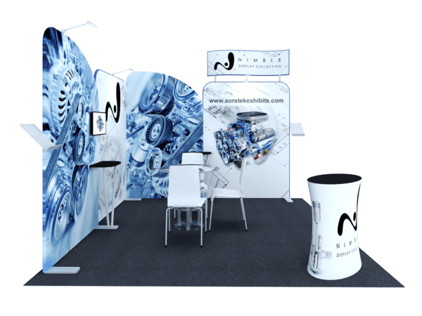 10x10 Tension Fabric Display AENIM31 - Image 3