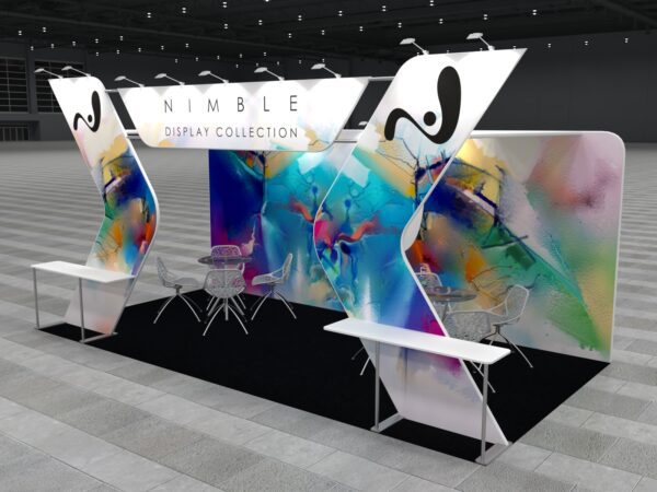 10X20 Tension Fabric Exhibit Booth (Self-Build) AENIM354 - Image 4