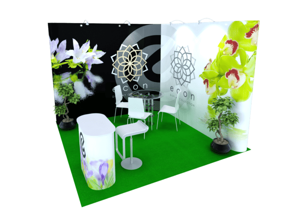 10x10 Pop-Up Exhibit Booth (Self-Build) AEECO41 - Image 4