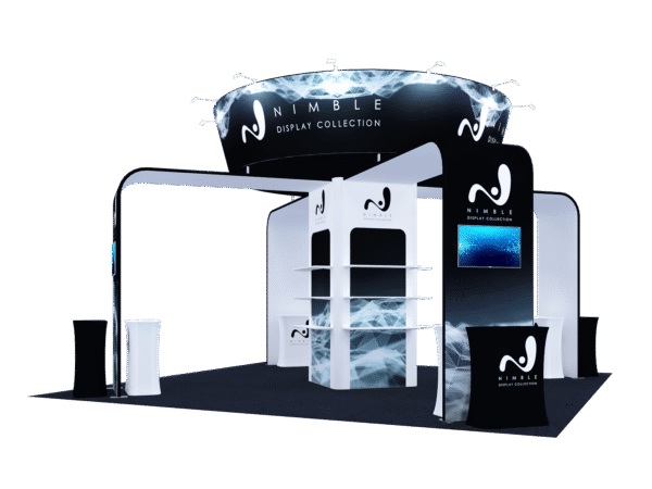 20x20 Tension Fabric Exhibit Booth (Self-Build) AENIM601 - Image 3