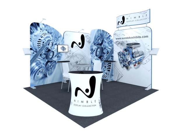 10x10 Tension Fabric Display AENIM31 - Image 2