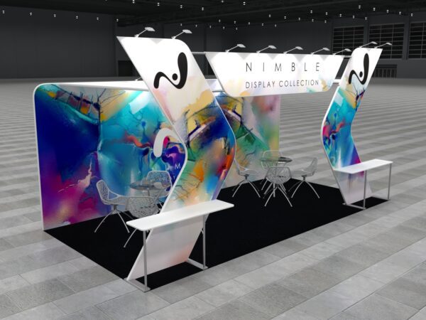 10X20 Tension Fabric Exhibit Booth (Self-Build) AENIM354 - Image 5