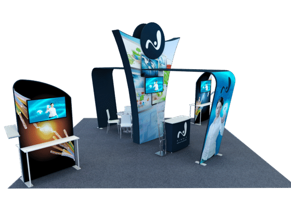 20x20 Tension Fabric Exhibit Booth (Self-Build) AENIM25 - Image 9