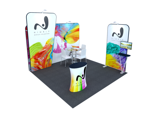 10x10 Tension Fabric Exhibit Booth (Self-Build) AENIM14 - Image 5
