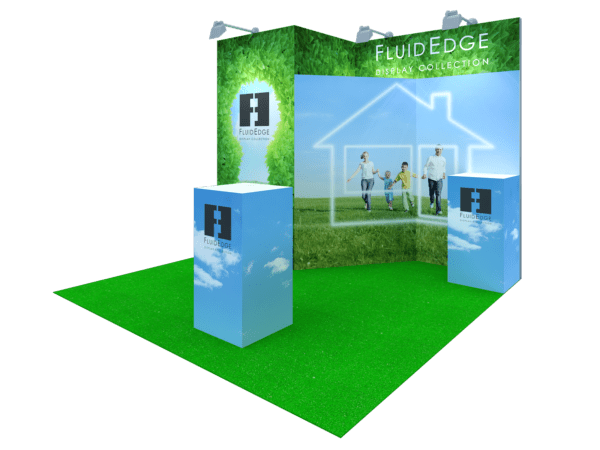 10x10 Modular Exhibit Booth AEFE47 - Image 3